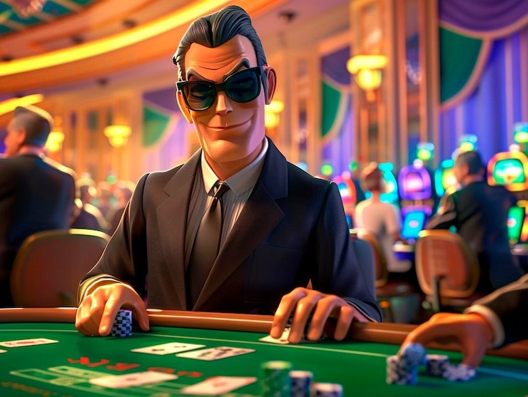 Live dealer blackjack table interface at hoki138 login