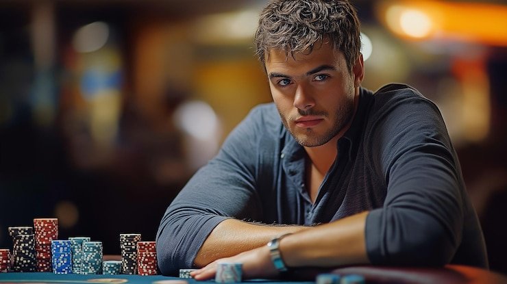 Live dealer table interface showing real-time video feed and betting controls